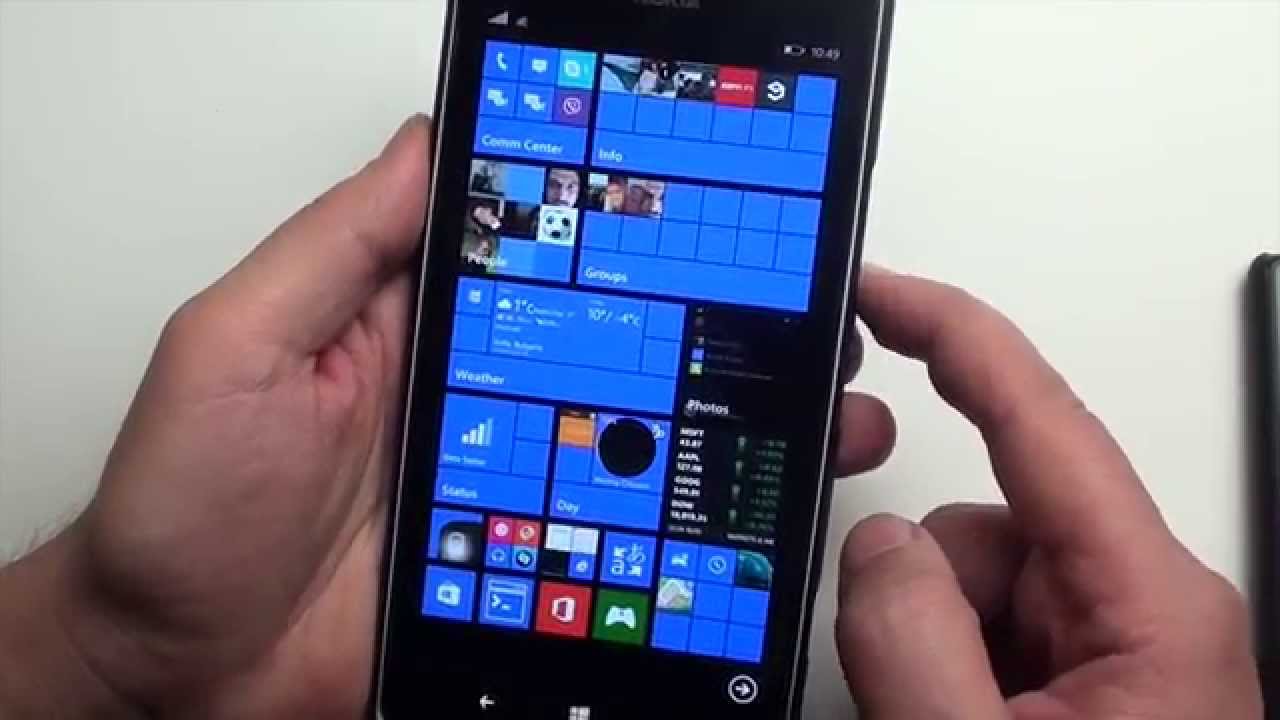 lumia 1520 windows 10 mobile